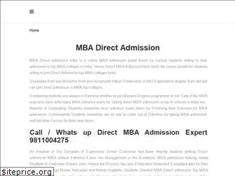 mbadirectadmission.in