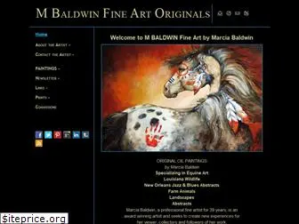 mbaldwinfineart.com