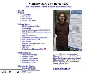 mbeckler.org