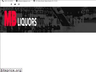 mbliquors.com