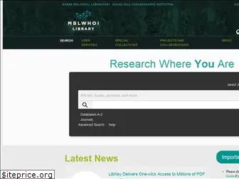 mblwhoilibrary.org