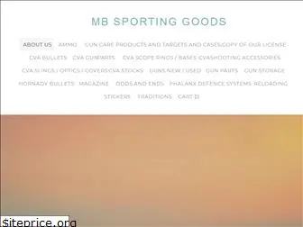 mbsportinggoods.com