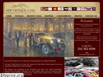 mbvintagecars.com