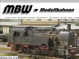 mbw-modellbahnen.de