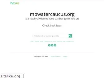 mbwatercaucus.org