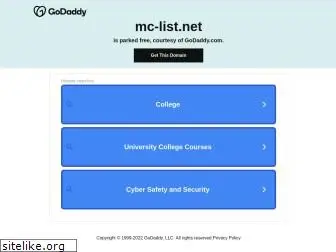 mc-list.net