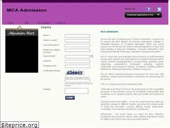 mcaadmission.in