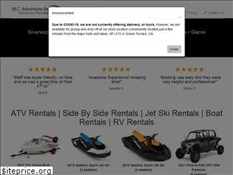 mcadventurerentals.com