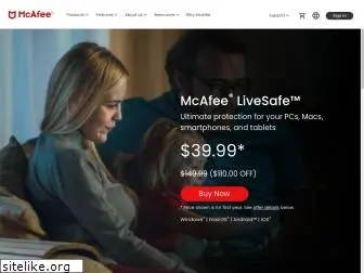 mcafeelivesafe.com