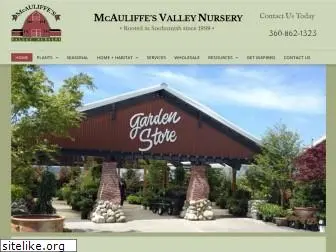 mcauliffesvalleynursery.com