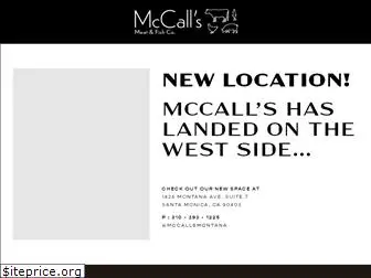 mccallsmeatandfish.com