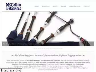 mccallumbagpipes.com