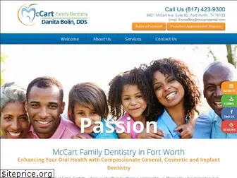 mccartdental.com