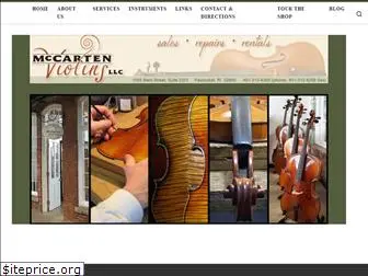 mccartenviolins.com