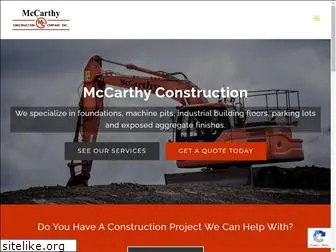 mccarthy-construction.com