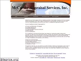 mccarthyappraisalservices.org