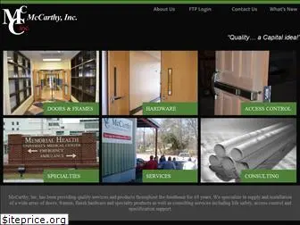 mccarthyinc.com