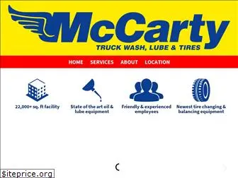 mccartytruckwash.com