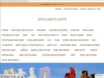 mcclardsgifts.com