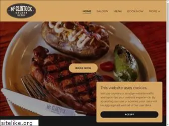 mcclintocksaloon.com