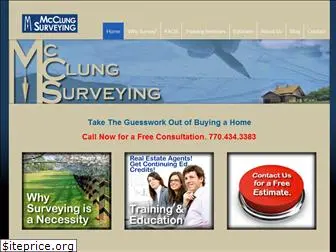mcclungsurveying.com