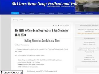 mcclurebeansoupfair.com