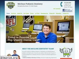 mcclurepediatricdentistry.com