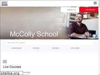 mccollyschoolofrealestate.com