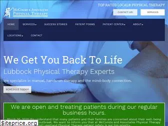 mccombsphysicaltherapy.com