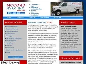 mccordhvacinc.com