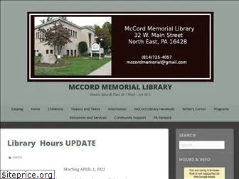 mccordlibrary.org