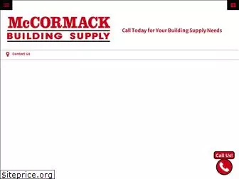 mccormackbuildingsupply.com