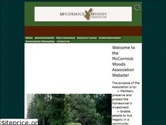 mccormickwoodshoa.com