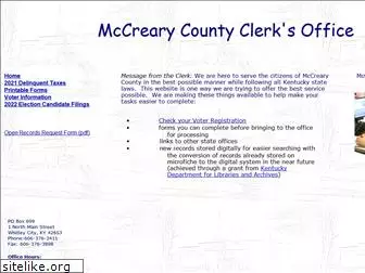 mccrearycountyclerk.com