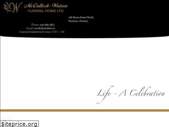 mccullochwatsonfuneralhome.ca