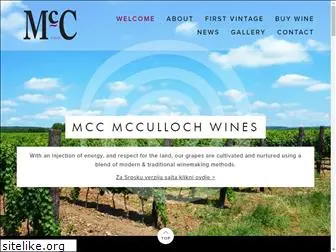 mccullochwines.com