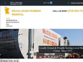 mcculloughrubbish.com