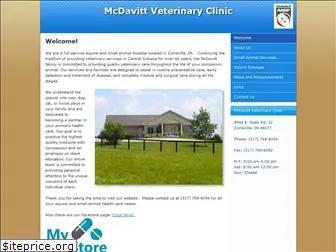 mcdavittveterinaryclinic.com