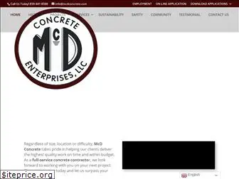 mcdconcrete.com