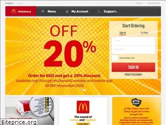 mcdelivery.com.kw