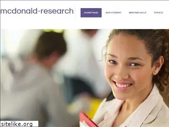 mcdonald-research.com