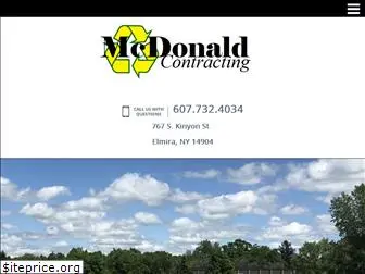 mcdonaldcontracting.com