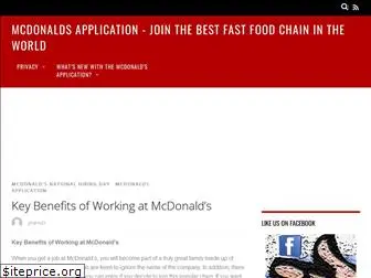 mcdonaldsapplication.net