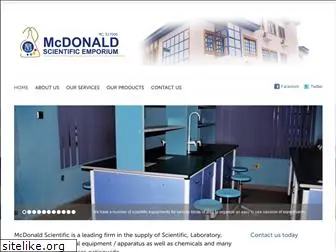 mcdonaldscientific.com