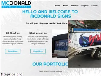 mcdonaldsigns.com.au