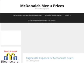 mcdonaldsmenuprices.com