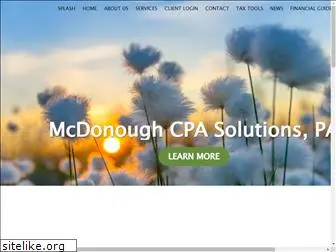 mcdonoughcpasolutions.com