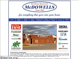 mcdowellsbuildingmaterials.com