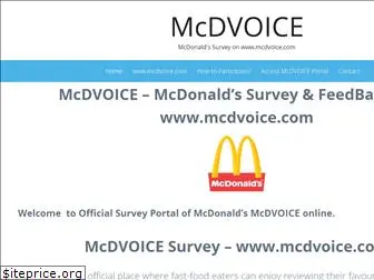 mcdvoicesurvey.onl