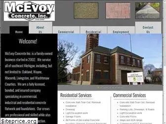 mcevoyconcrete.com